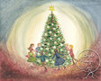 Postcard | Christmas tree