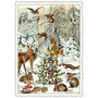 PK 871 Tausendschön Postcard Christmas - Winter Forest