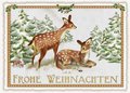 Postcard Edition Tausendschoen Christmas - Frohe Weihnachten Deer