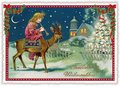 PK 727 Tausendschön Postcard Christmas - Fröhliche Weihnachten