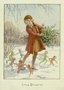 Postcard Margareth W. Tarrant | Snow Brownies