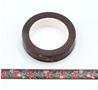 Washi Masking Tape | Candy Snowflake Christmas 10mm