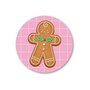 5 Stickers | gingerbread man