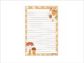 A5 Autumn Notepad - Double Sided