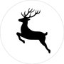 5 Stickers | Reindeer