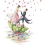 Nina Chen Postcard | Bridal Couple