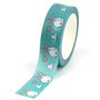 Washi Masking Tape | Bunnies with clouds and hearts