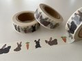 Washi Masking Tape | Bunnies and Carrots