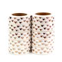 Washi Masking Tape | White with gold foil hearts
