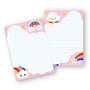 A5 Clouds and Rainbow Notepad - Double Sided