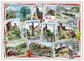 PK 235 Tausendschön Postcard | Rhein 2, mit Briefmarken
