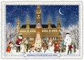 PK 163 Tausendschön Postcard | Weihnachten Rathaus Wien