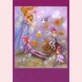 Postkarte Fantasy Judy Mastrangelo | Geburt einer Rose
