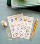Bookworm Stickersheet by Dreamchaserart