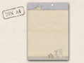A4 Briefpapierblok TikiOno | Gute Reise