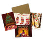 Christmas card set - Cosy Christmas (with envelopes)
