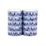 Washi Masking Tape | Blue Winter Forest with Crystals