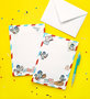 Happy Mail Double sided A5 memopad by Dreamchaserart