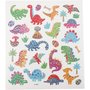 Seal Sticker with Glitter Foil | Dinos