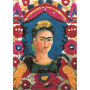 Postcard Frida Kahlo - Self Portrait "The Frame"