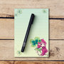A6 Lucky clover Chibi Notepad - by Hidekos Artwork