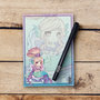 A6 Mermaid Chibi Luana Notepad - by Hidekos Artwork