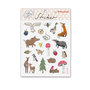 5 Sticker Sheets Krima & Isa | Forest Animals