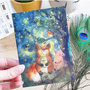 Postcard Fireflies - Romyillustrations