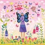 Mila Marquis Postcard | Butterfly woman