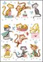 Nina Chen Doppelkarten | Katzen