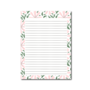 A5 Flowers Notepad - Double Sided