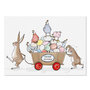 Toy Wagon postcard - by Krima & Isa 