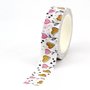 Washi Masking Tape | Heart Shaped Flowers