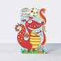 Rachel Ellen Designs Cards - Little Darlings - Happy Birthday Red Dragon