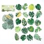 Sticker Flakes Sack | Leaves of Nature - Monstera Leaves