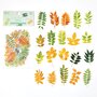 Sticker Flakes Sack | Leaves of Nature - Pinnate Leaves