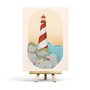 Postcard Lighthouse by Penpaling Paula