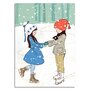 Postcard Belle and Boo | Shall We Skate