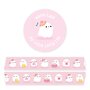 Ghosts Pink Washi Tape - Little Lefty Lou 