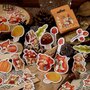 Sticker Flakes Box | Autumn Fox and Bear