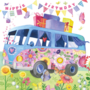 Postcard Kristiana Heinemann | Hippie Birthday (Partybus)