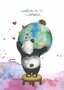 Postcard Panda Welkom op de Wereld - Romyillustrations