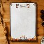 A5 Deer Notes Notepad - by TinyTami