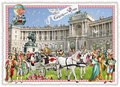 PK 122 Tausendschön Postcard | Gruss aus Wien - Wien Hofburg