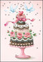 Nina Chen Doppelkarten | Zur Hochzeit (Torte)