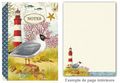 Illustrated little notebook Gwenaëlle Trolez Créations - Mouette