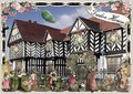 PK 8055 Barbara Behr Glitter Postcard | Tudor House
