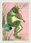 PK 1067 Tausendschön Postcard | Frog with Violin