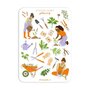 A5 Stickersheet by Muchable | Gardening