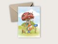 Postcard from Studio Poppybird - Mr. Mailman